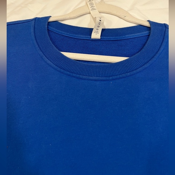 Lululemon “Perfectly Oversized Crew” Wild Bluebell Size 6 - Picture 10 of 13